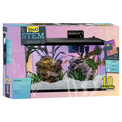 10-Gallon STEM Aquarium Equipment with Exercise Information